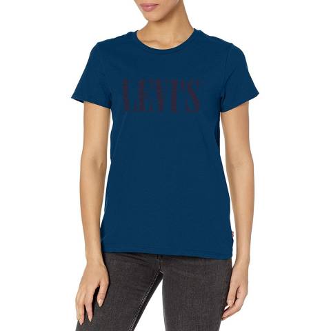 Levi's Blue The Perfect Cotton T-Shirt