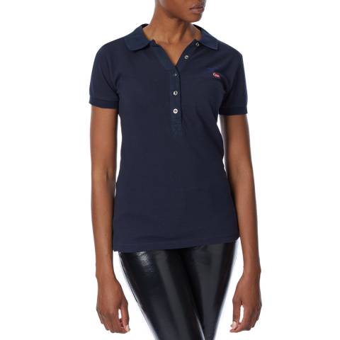 Geographical Norway Navy Polo Shirt