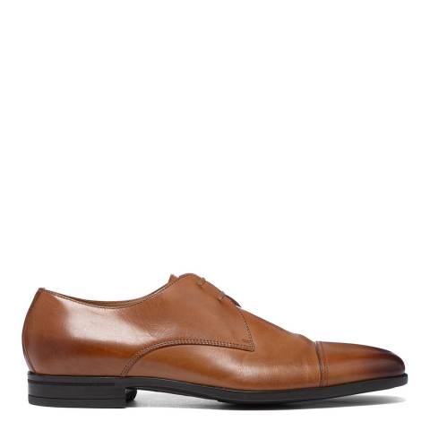 BOSS Mid Brown Kensington Deby Leather Shoes