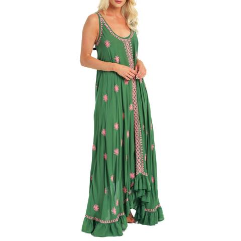 Pranella Forest Beatrice Maxi Dress