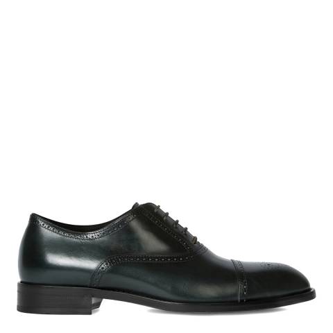 PAUL SMITH Forest Green Leather Brogue Shoes