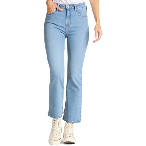 Lee Jeans Blue Breese High Rise Cotton Jeans