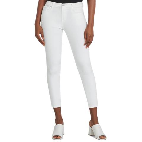 J Brand White 835 Crop Skinny Stretch Jeans