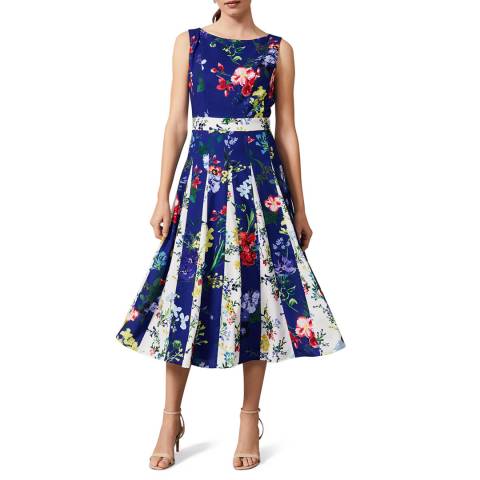 Phase Eight Multi Trudy Patched Dress