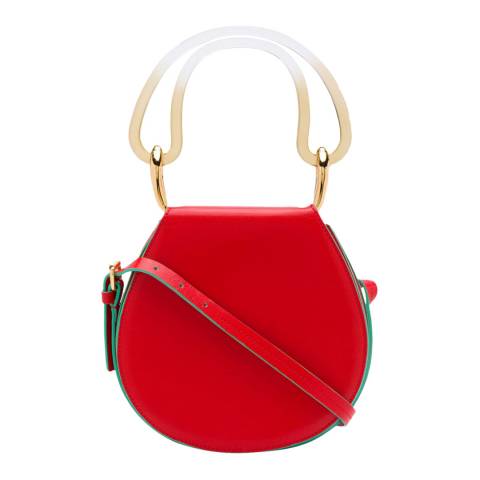 Marni Red Saddle Bag