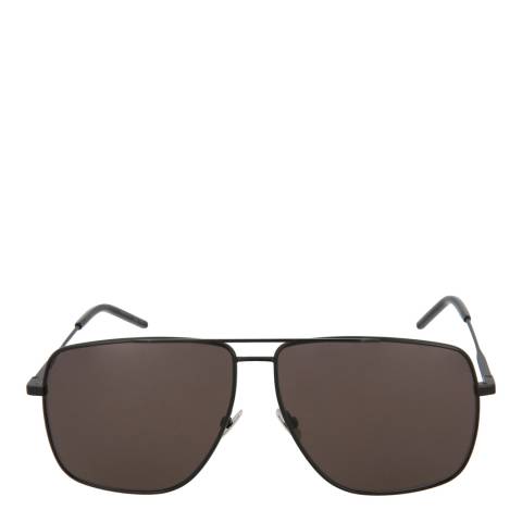 Saint Laurent Unisex Matte Black Sunglasses 60mm