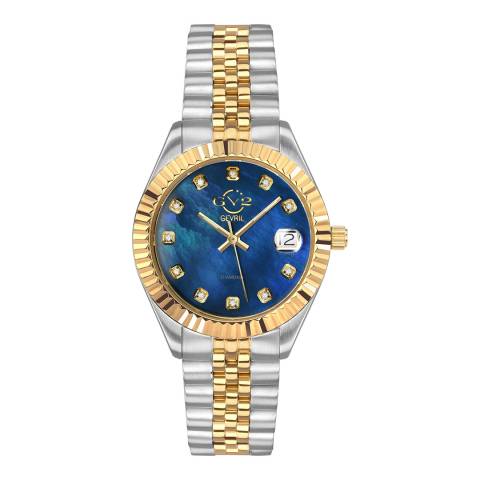 Gevril Women's Silver/Gold Naples Watch