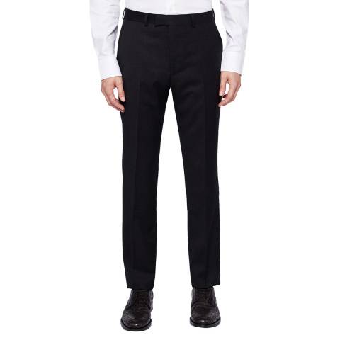 Ted Baker Black Timzon Suit Wool Trouser