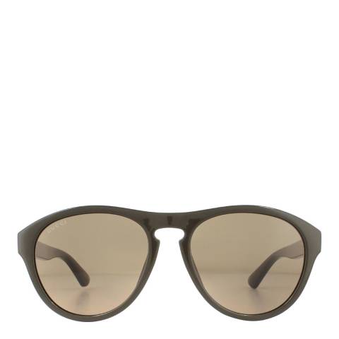 Gucci Men's Brown Sunglasses 55mm