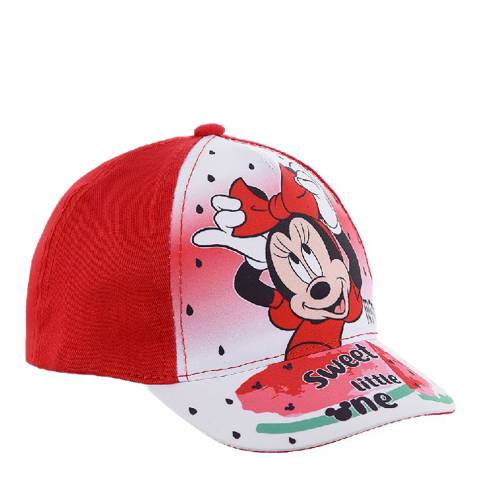 Disney Red Minnie Mouse Baseball Cap