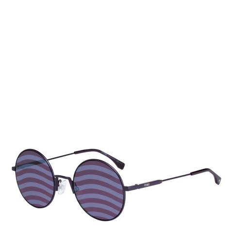 Fendi Women's Violet Fendi Sunglasses 53mm