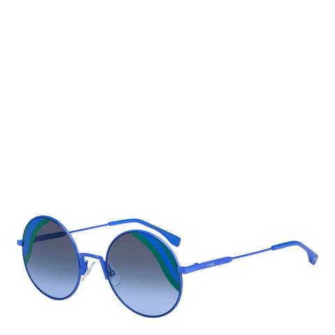 Fendi Women's Blue Fendi Sunglasses 53mm