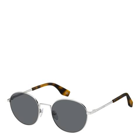 Marc Jacobs Grey Round Metal Sunglasses