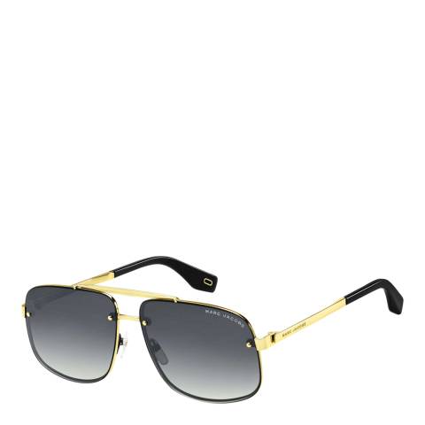 Marc Jacobs Dark Grey Shaded Nylon Navigator Sunglasses