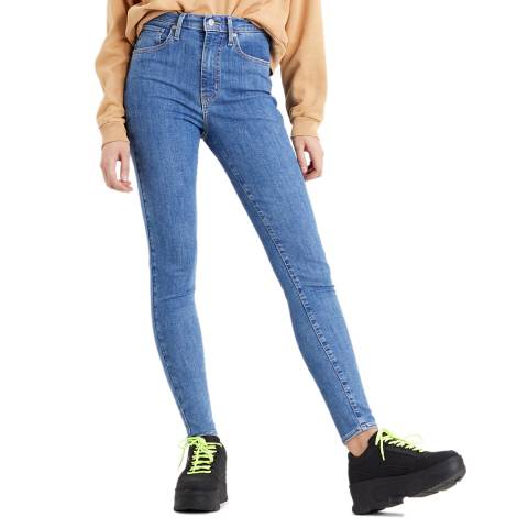 Levi's Blue Mile High Skinny Stretch Jeans