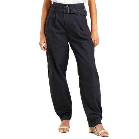 Levi's Black Tailor High Tapered Trousers