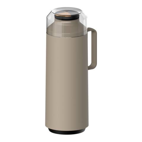 Tramontina Exata Beige Thermos with Glass Liner, 1L