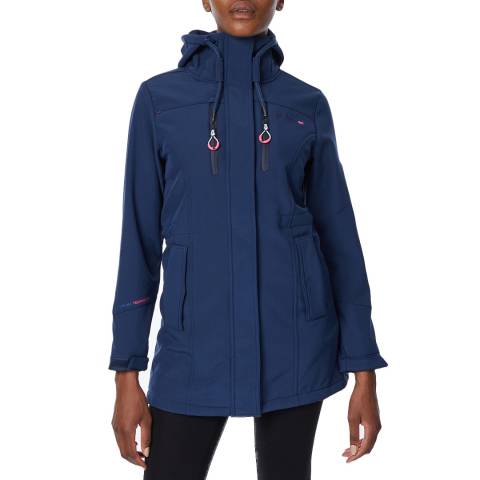 Geographical Norway Navy Softshell Jacket