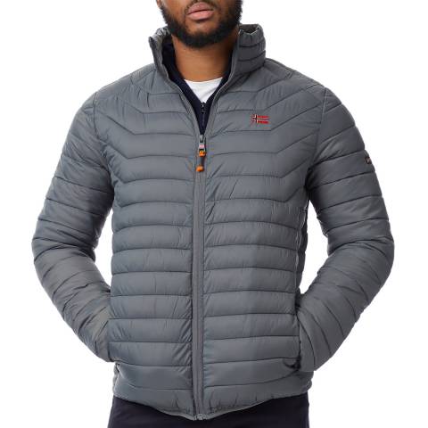 Geographical Norway Grey Lightweight Jacket 
