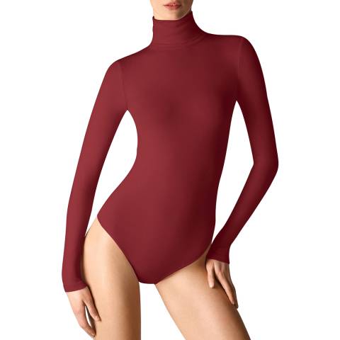 Wolford Berry Colorado String Cotton Bodysuit