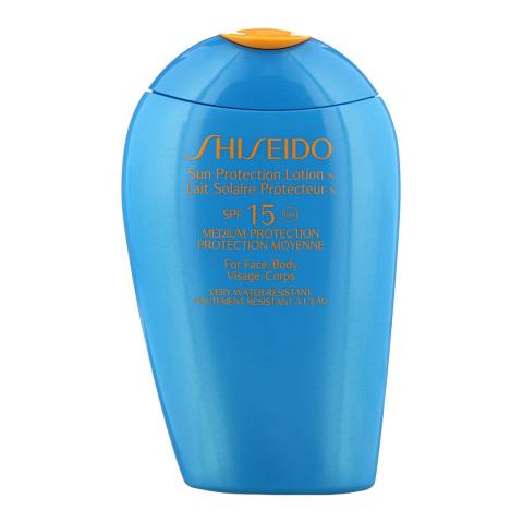 Shiseido Sun Care Sun Protection Lotion SPF15 For Face & Body 150ml