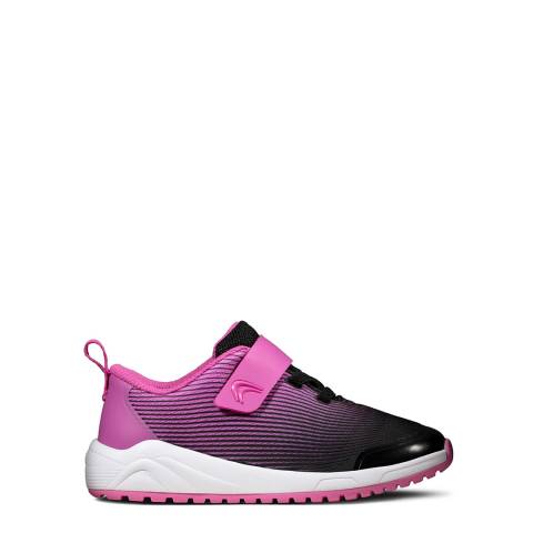 Clarks Toddler Girl's Pink Aeon Pace Trainers