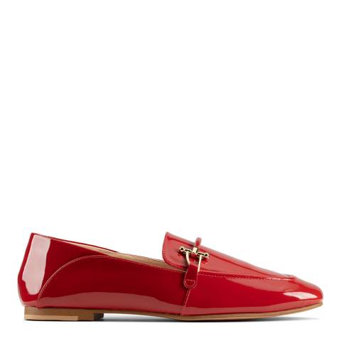 Clarks Red Patent Leather Pure2 Loafers