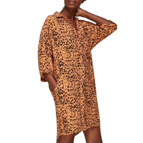 WHISTLES Multi Safari Print Lola Dress