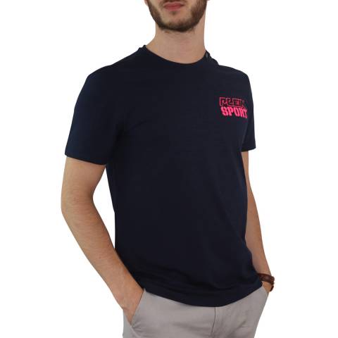 Philipp Plein Navy Small Pocket Logo T-Shirt