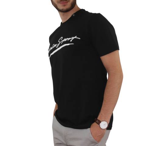 Philipp Plein Grey Chest Print Logo T-Shirt