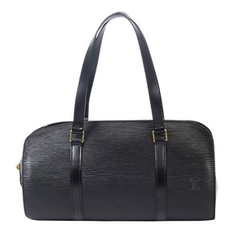 Louis Vuitton Black Soufflot Handbag