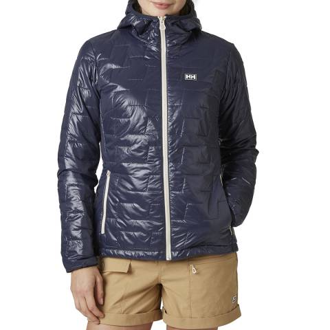 Helly Hansen Navy Hooded Insulated Jacket 