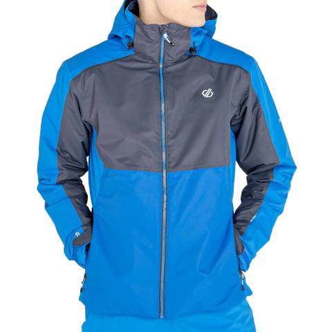 Dare2B Blue/Grey Waterproof Insulated Jacket