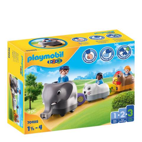 Playmobil 1.2.3. Toddler Animal Train