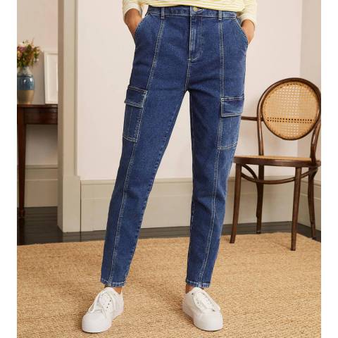 Boden Mid Vintage Cotton Stretch Jeans