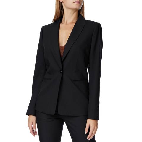 Reiss Black Ruby Tailored Jacket