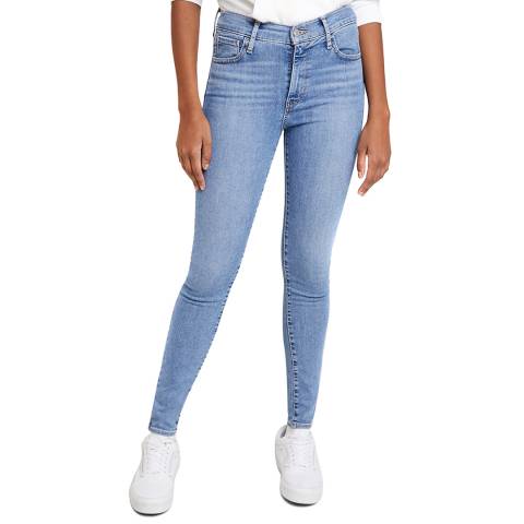 Levi's Blue Wash 720™ High Rise Super Skinny Stretch Jeans