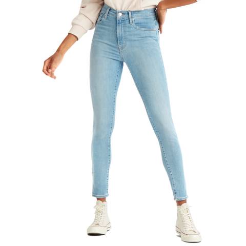 Levi's Light Denim Mile High Super Skinny Stretch Jeans