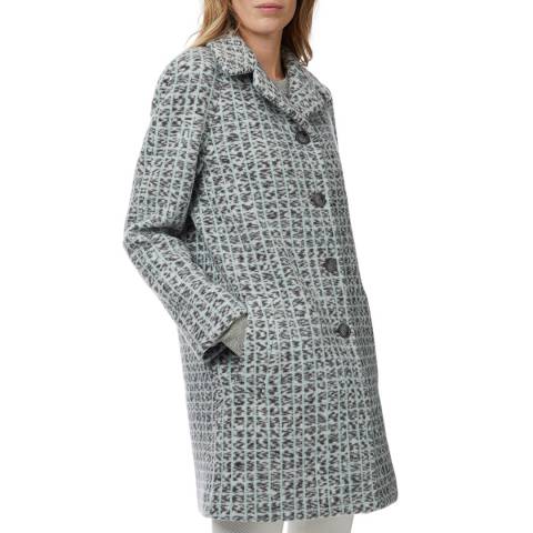 Missoni Grey Tailored Wool Blend Coat