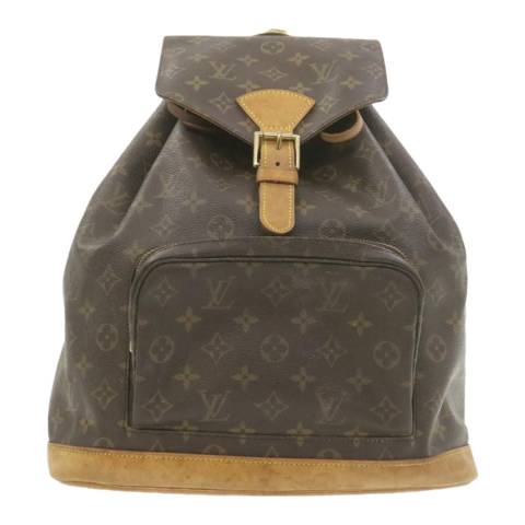 Louis Vuitton Vintage Brown Montsouris Backpack