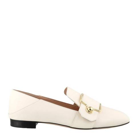 BALLY Bone Leather Maelle Loafers