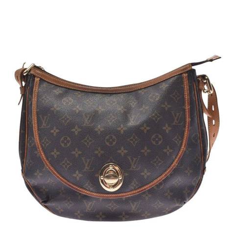 Vintage Louis Vuitton Brown Tulum Shoulder Bag