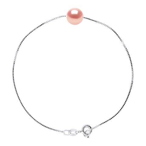 Atelier Pearls Natural Single Pink Real Freshwater Pearl Bracelet