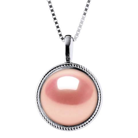 Atelier Pearls Pink Freshwater Pearl Pendant Necklace