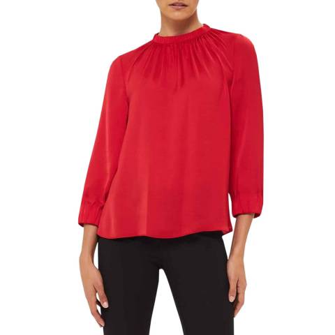 Hobbs London Red Cami Relaxed Top