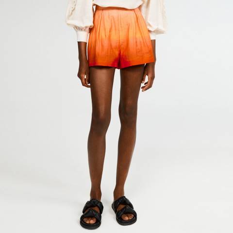 Claudie Pierlot Multicoloured Cotton Blend Energie Shorts 
