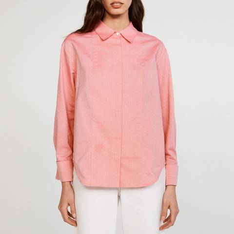 Claudie Pierlot Pink Cambria Cotton Shirt 