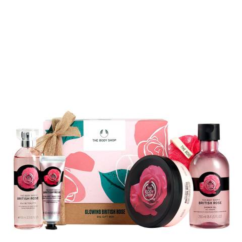 The Body Shop Bloom & Glow British Rose Big Gift Box