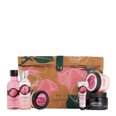 The Body Shop Glowing British Rose Ultimate Gift Pouch