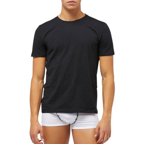 Moschino Black Cotton T-Shirt